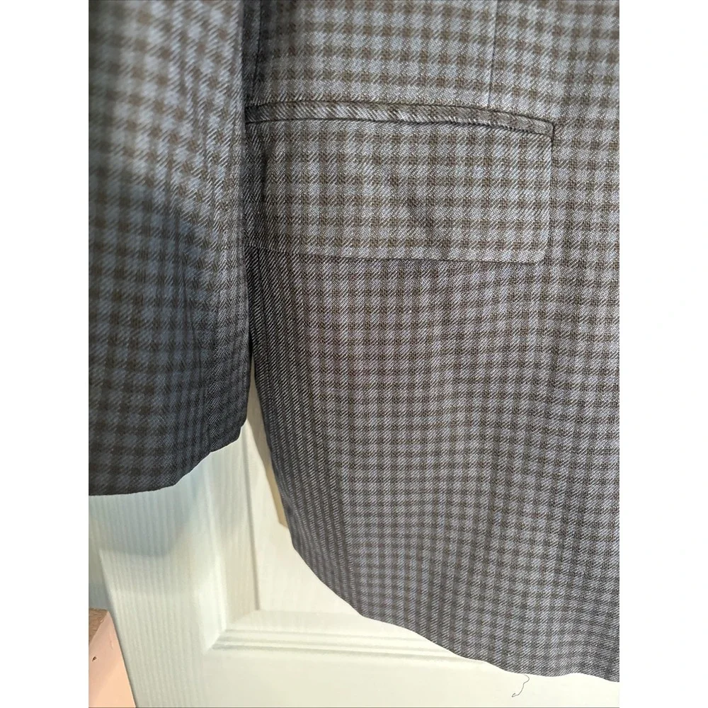 Confezioni Reserva Luciano Frauroni Vintage Houndstooth Sport Coat‎ Sz 44
